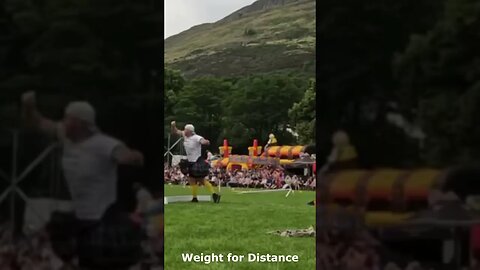 Alva Highland Games Weight for Distance