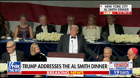 Donald Trump’s Top 5 Jokes From Al Smith Dinner 2024