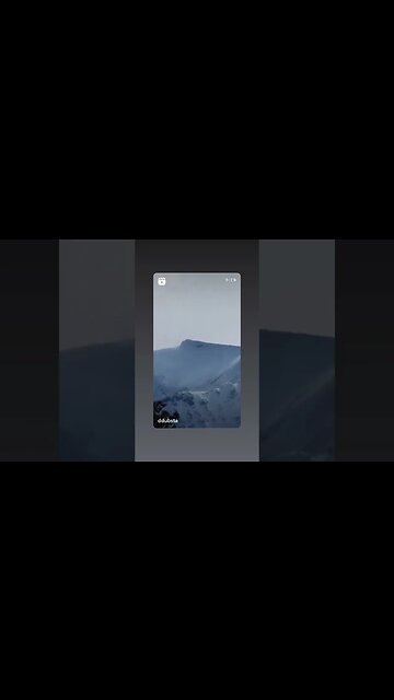 Giant on top of mountain