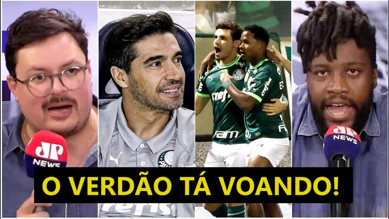 "Gente, o Palmeiras IGUALOU A PONTUAÇÃO do Botafogo! Pra mim, agora..." 5ª VITÓRIA SEGUIDA EXALTADA!