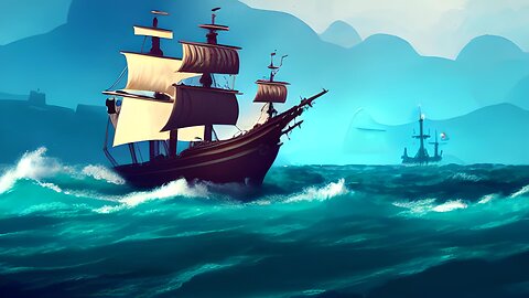 what a fantasy pirate listens to while en route⛵to locate treasure island🏝️part 25...