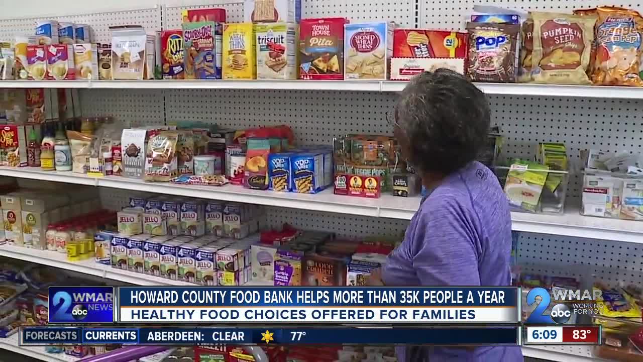 Howard County Food Bank helps more than 35,000 a year