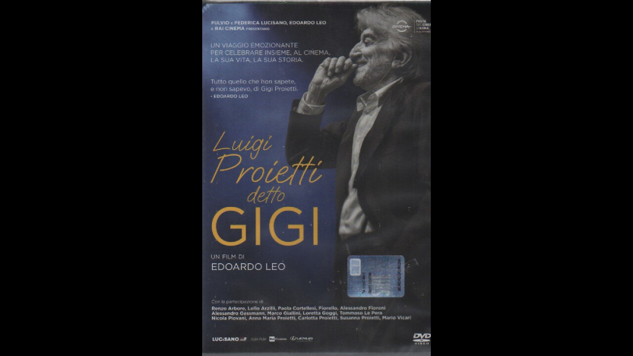 GIGI PROIETTI---LUIGI PROIETTI DETTO GIGI