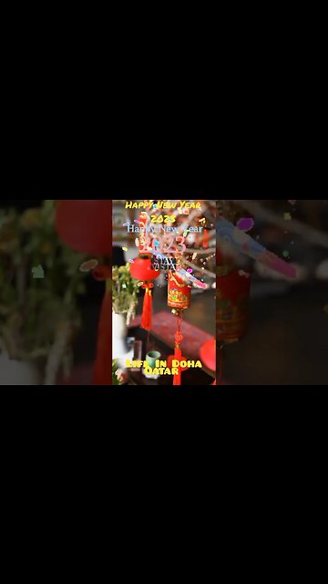 Happy New Year 🎇 2023 l #DohaQatar #UAE #KSA #India #Pakistan #Bangladesh #Nepal