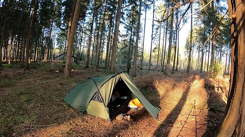 woodland wildcamping blooper 21st Jan 2023