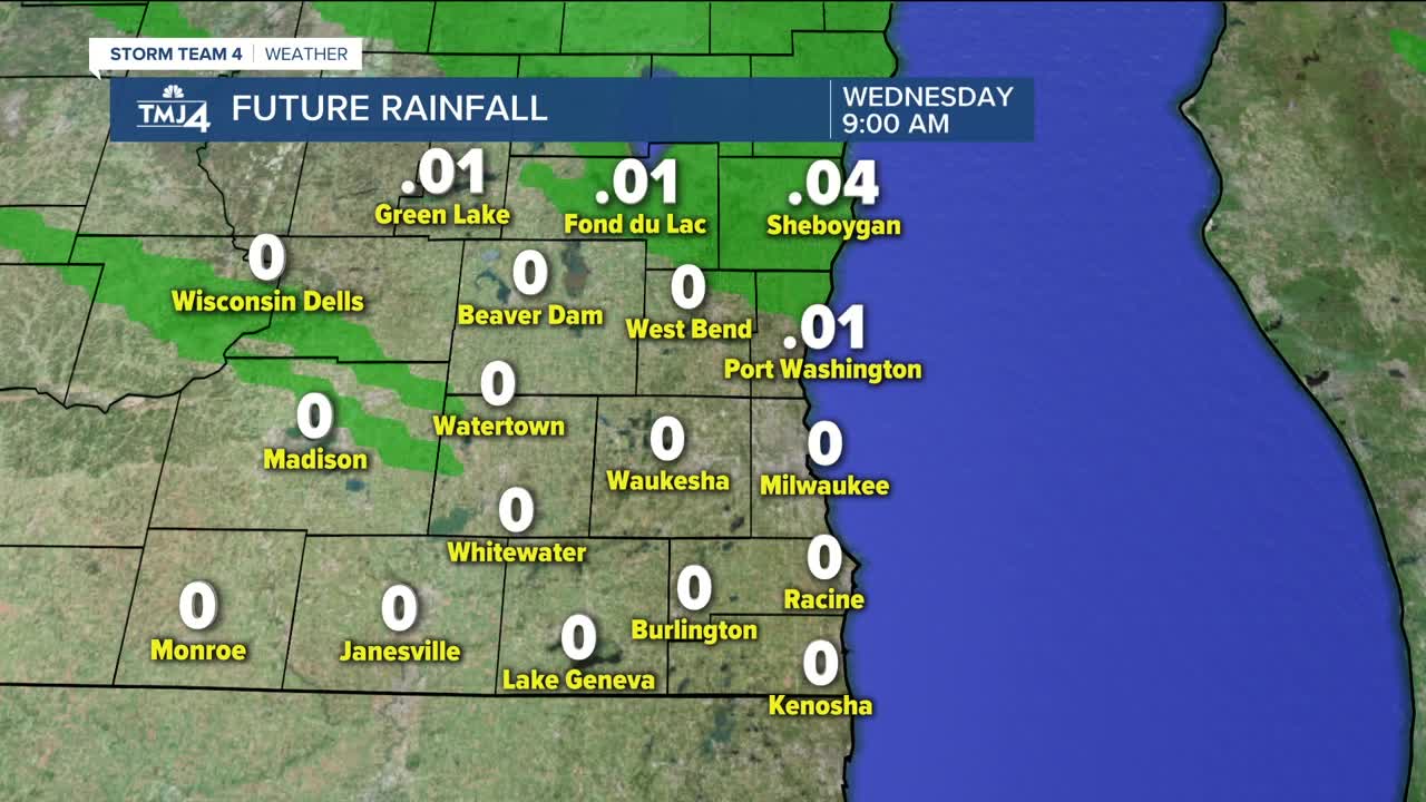Mostly sunny, breezy and chilly