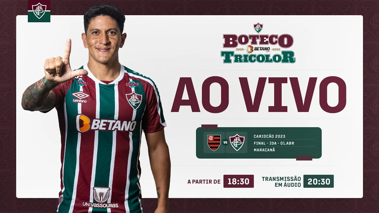 AO VIVO - FLAMENGO X FLUMINENSE | FINAL CARIOCÃO 2023 I JOGO DE IDA