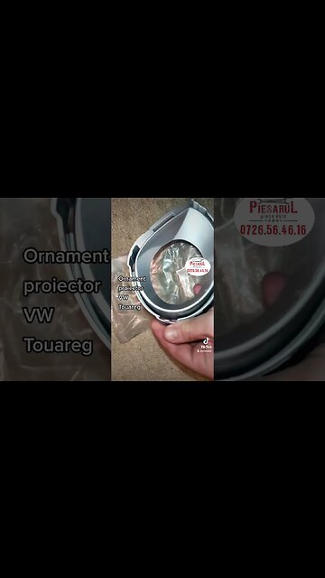 Ornament proiector #VW #Touareg #piesarul