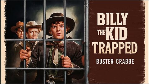 BILLY THE KID'S TRAPPED (1942) Buster Crabbe, Al St & John | Podcast | Adventure | Nostalgic Flick