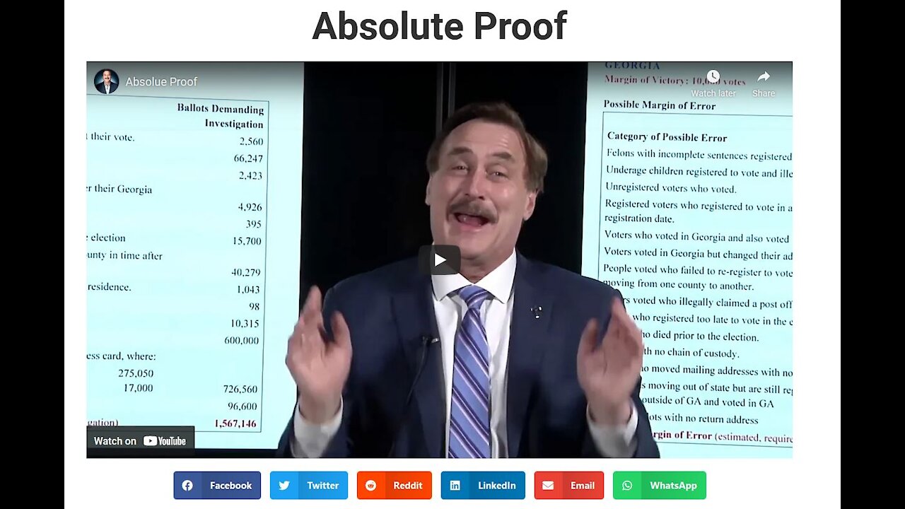 Absolute Proof michael j lindell