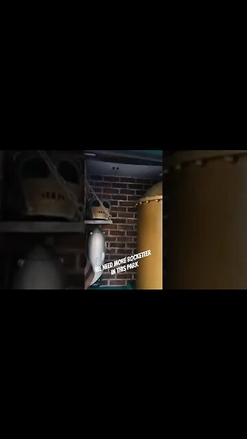 Rocketeer Easter Egg At Disney