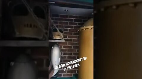 Rocketeer Easter Egg At Disney