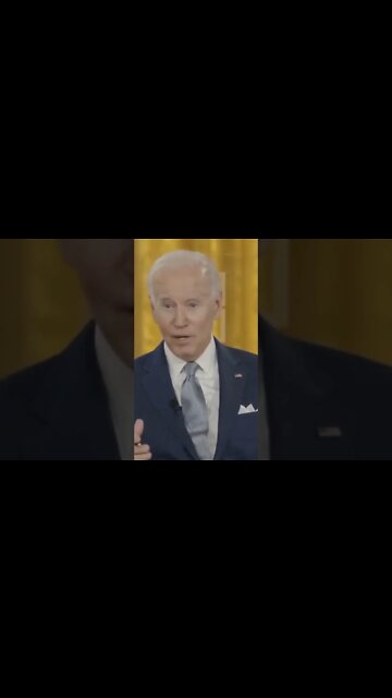 Biden falsely claims congress voted on and passed his unconditional student loan bailout #ultramaga