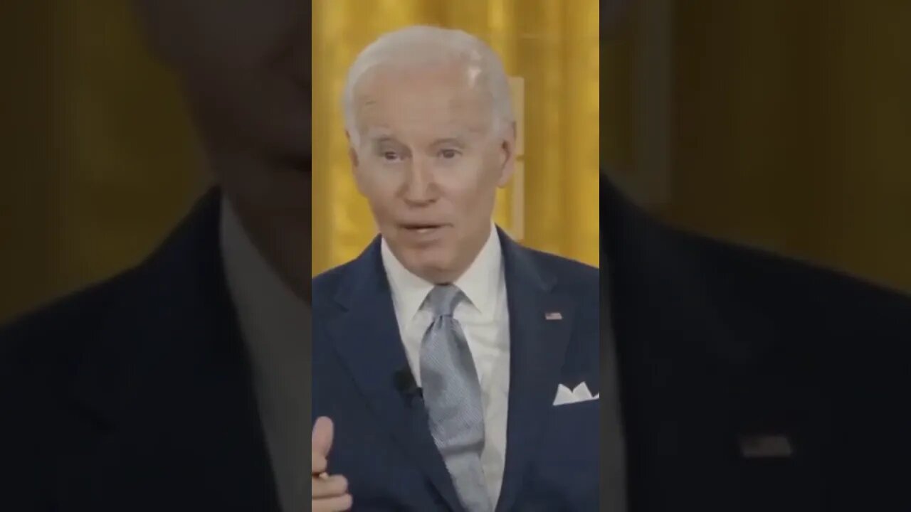 Biden falsely claims congress voted on and passed his unconditional student loan bailout #ultramaga