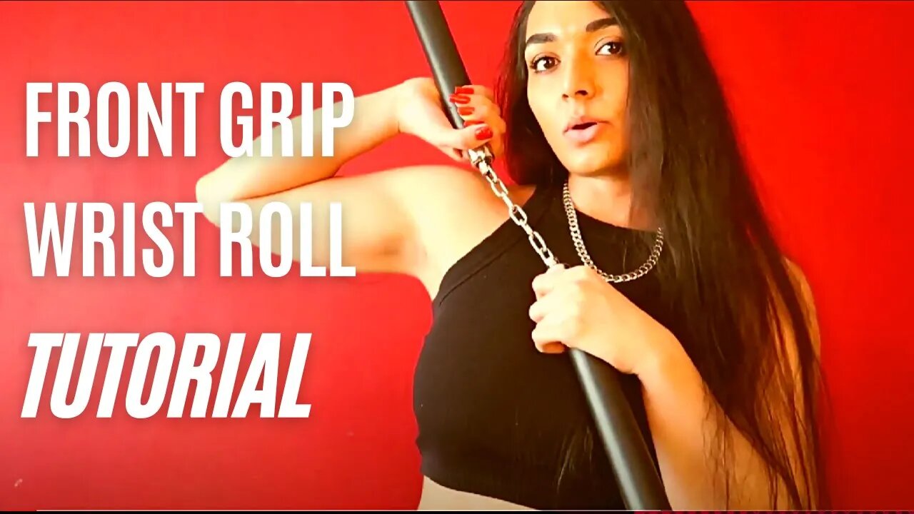 HOW TO DO A FRONT GRIP NUNCHAKU WRIST ROLL TUTORIAL FOR BEGINNERS