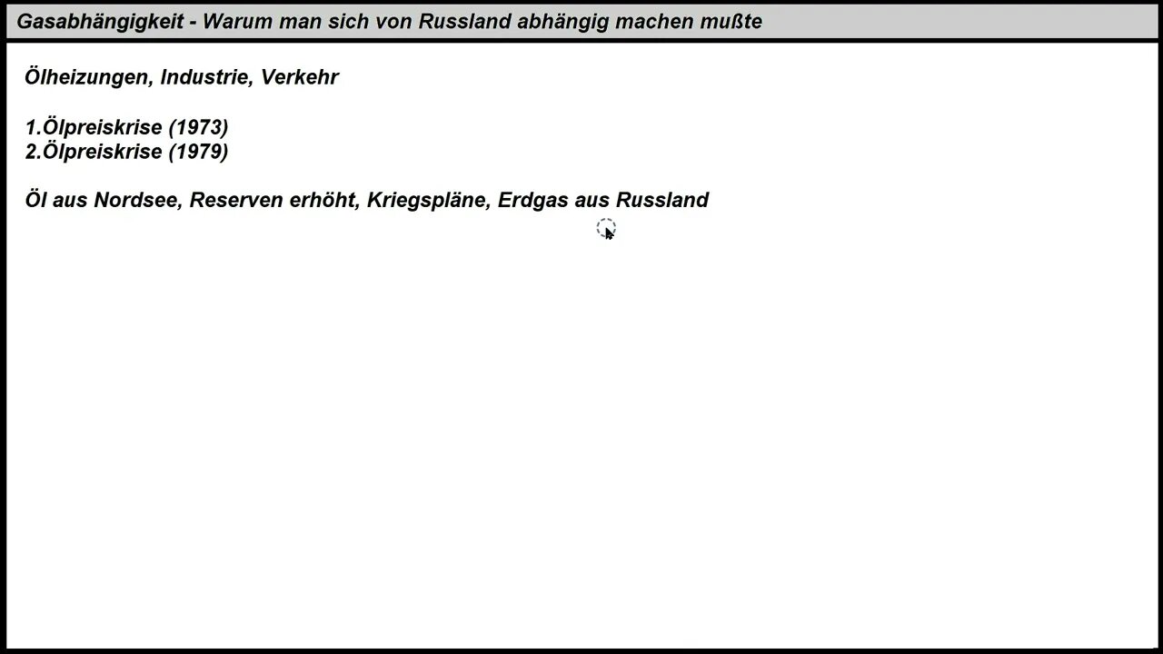 Gas-Abhängigkeit von Russland ► Was ist der Hintergrund?