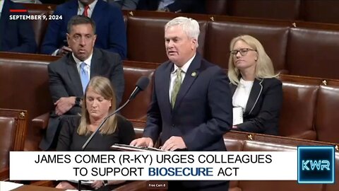 CHI-COM BIO DATA MINERS - James Comer urges colleagues to support Biosecure Act