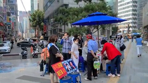 ★트럼프가 체포한다 국민들은 서명하자! 빨갱이 문재인 체포! 박근혜 대통령 복귀! [태평] 200620 토 [태투 서울 116차-4] 강남역 9번 출구 앞 토요일 오후 2시!