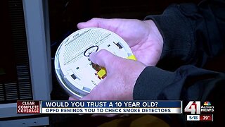 Overland Park fire wants you to know the age of your smoke alarms