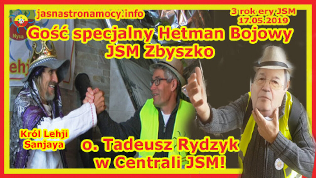 Gość specjalny Hetman Bojowy JSM Zbyszko‼ o. Tadeusz Rydzyk w Centrali JSM! 📧☎Centrala JSM