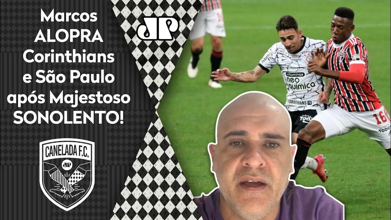 ELE É FO**! OLHA como Marcos ALOPROU após o HORRÍVEL Corinthians 0 x 0 São Paulo!