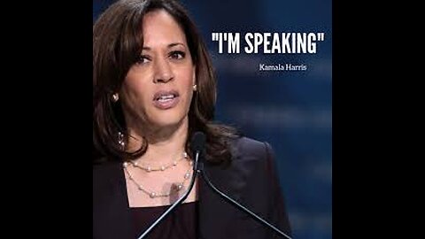 No, Kamala, WE'RE Speaking!