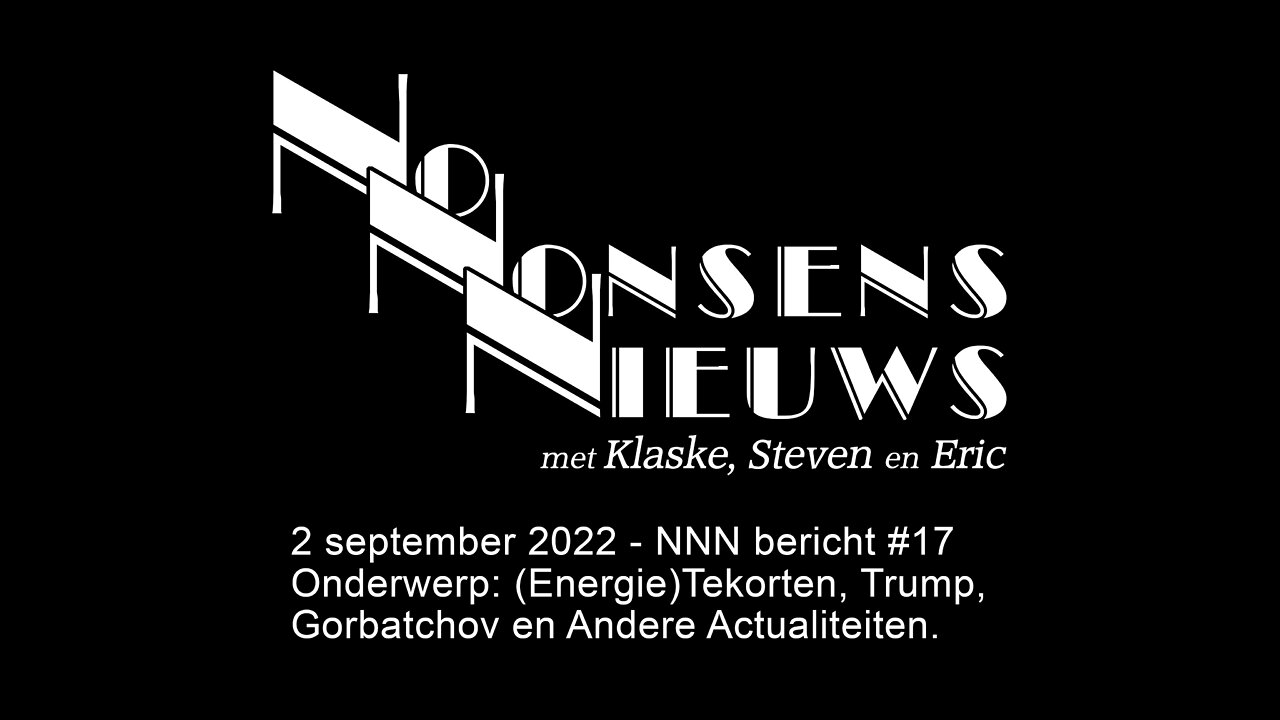 No Nonsens Nieuws 2 september 2022 - NNN bericht #17