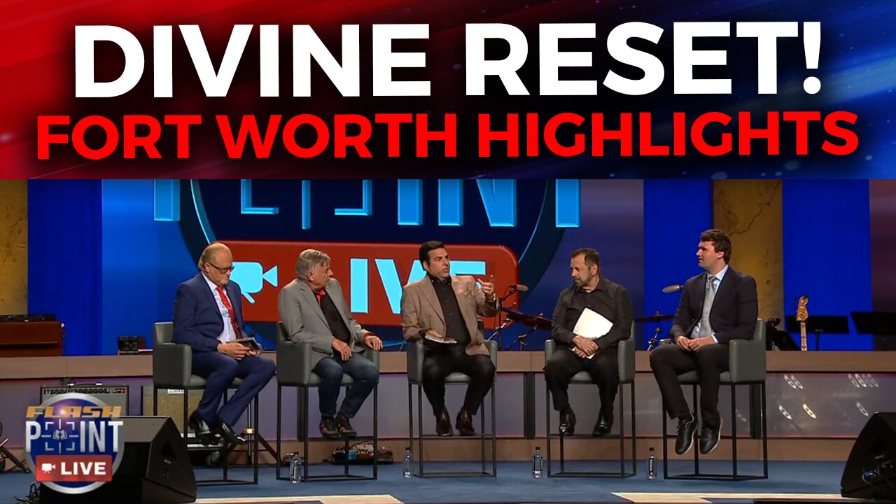 Divine Reset! Charlie Kirk & Hank Kunneman | FlashPoint Fort Worth Highlights