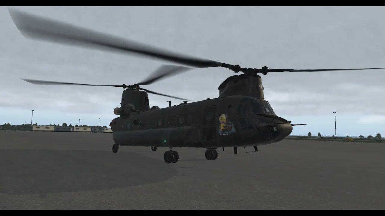 Tour of Liverpool in the Chinook.