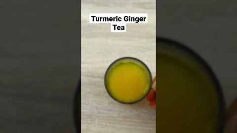 Turmeric Ginger Tea