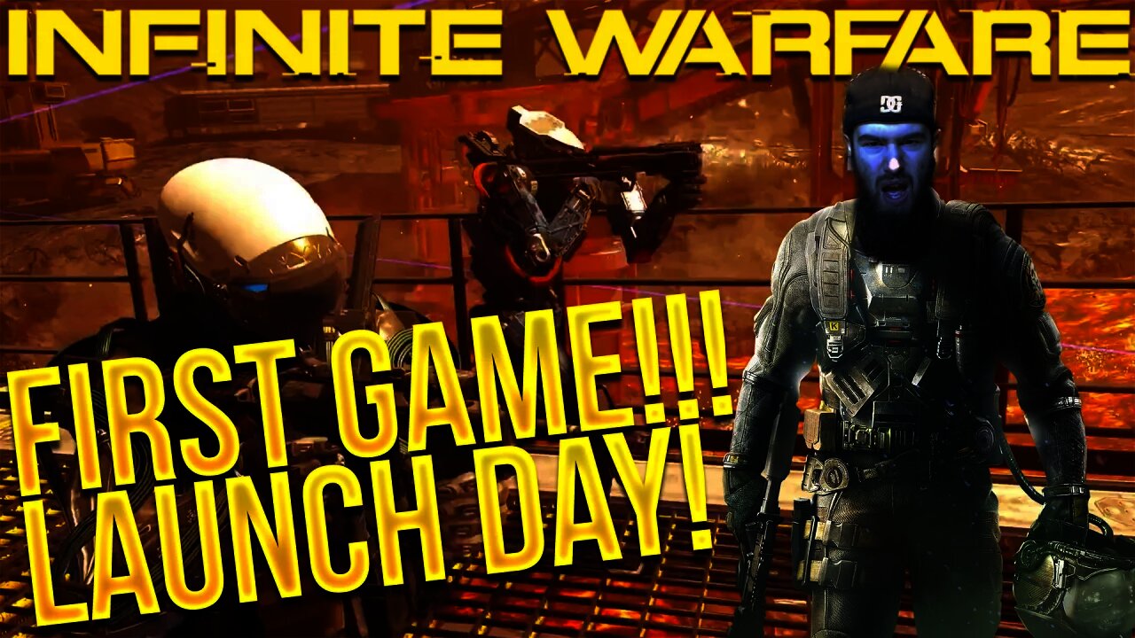 THIS GAME FEELS MUCH BETTER!! - FIRST GAME of INFINITE WARFARE MULTIPLAYER! (Launch Day HYPE!)