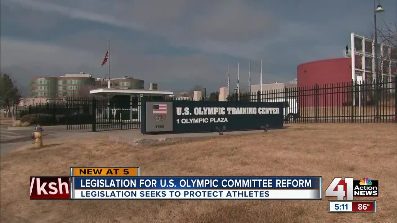 Kansas senator proposes bill for US Olympic Committee reform