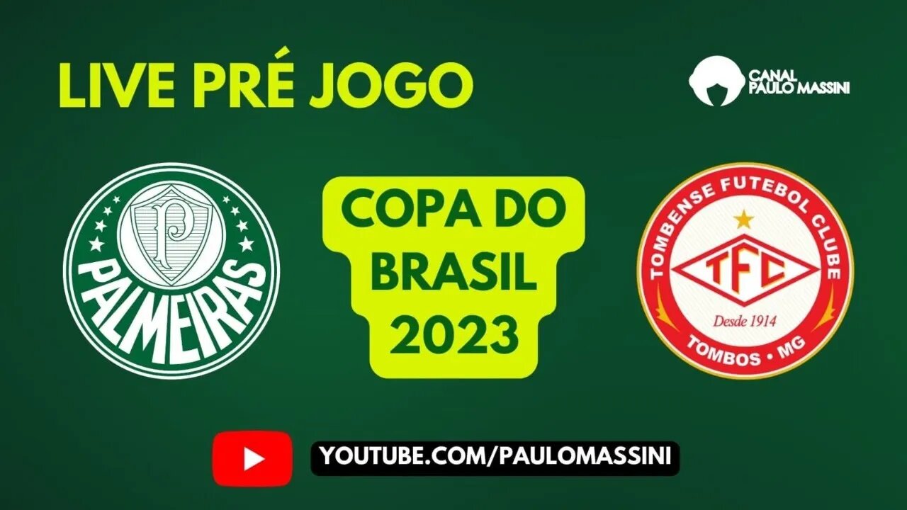 PRÉ-JOGO PALMEIRAS X TOMBENSE. COPA DO BRASIL.