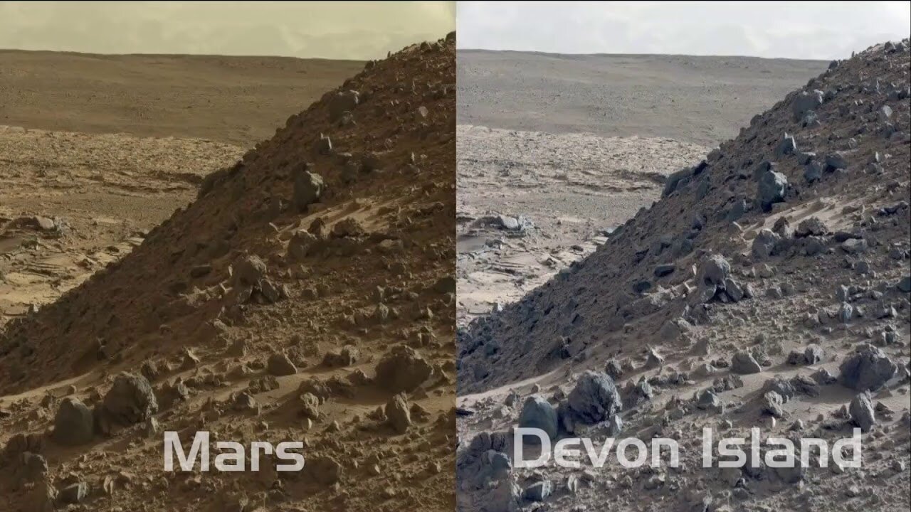 MARS kręcą w Kanadzie na wyspie DEVON!!! (18.02.2021)