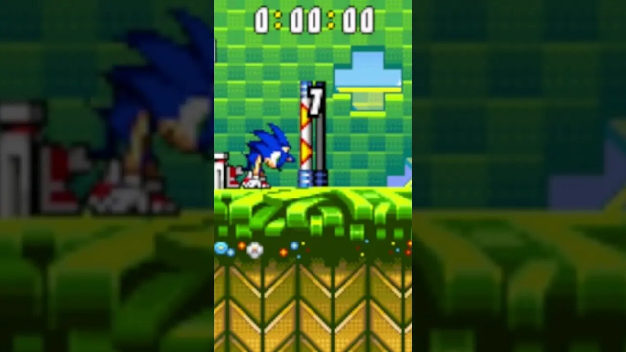 sonic advance 2 #videogame #youtubeshorts #youtube #gamer #game #retro #anime #console #games #gba