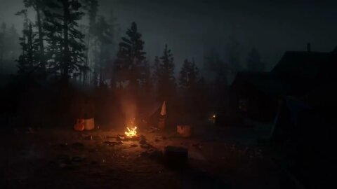 how to fall asleep in 10 minutes[relaxing sounds of campfire(best use with headphones) #nature