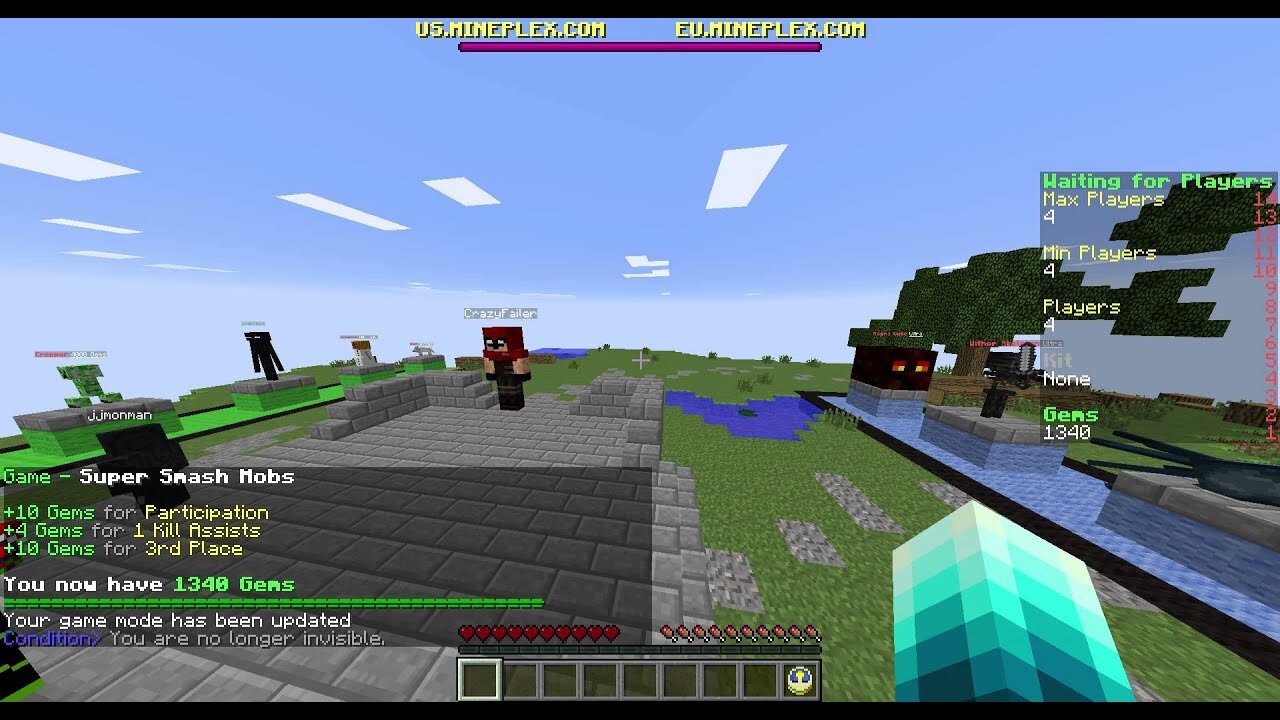 Mineplex HACKER Report -- CrazyFailer