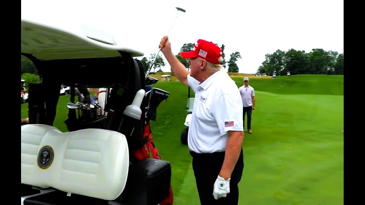 Break 50 Golfing with President Trump