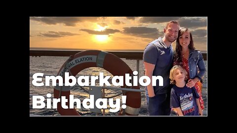 Carnival Elation Embarkation Day!