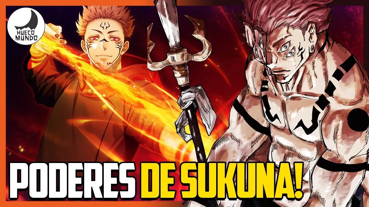 Os poderes de SUKUNA em Jujutsu Kaisen | Hueco Mundo