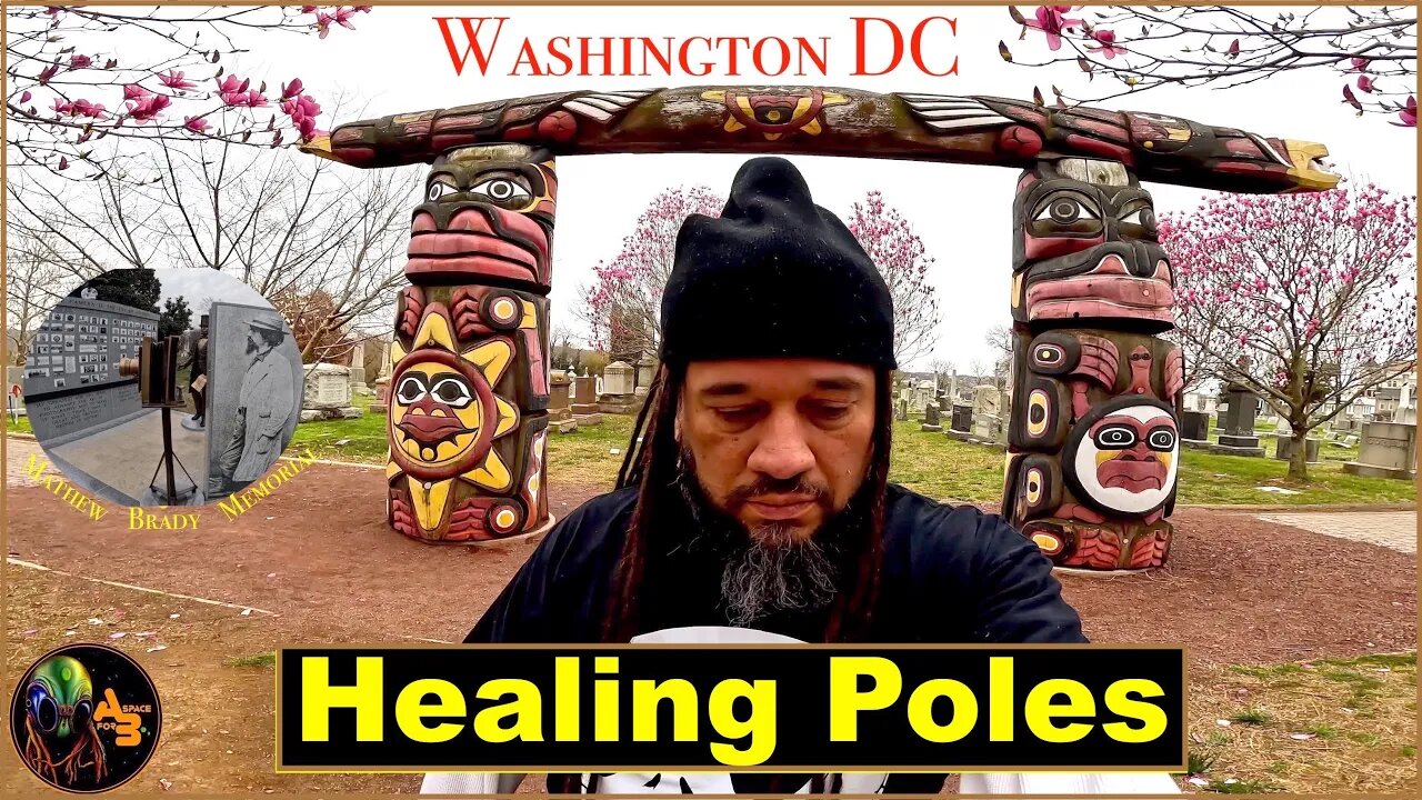 Washington DC Congressional Cemetery Healing Poles & Mathew Brady Memorial Van life adventures