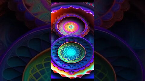 Psychedelic Animations Sacred Geometry art PT5#shorts