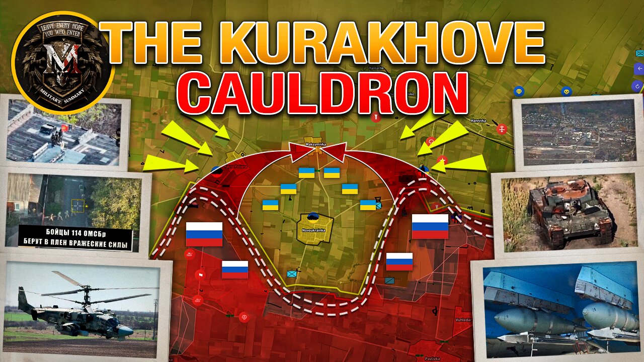 Harvest Time🔥Oleksandropil And Hyrnyk Have Fallen🎖Ukraine Lost Selydove⚔️Military Summary 2024.10.26