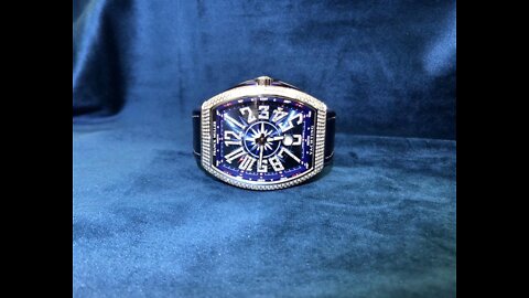 FRANCK MULLER VANGUARD V45 YACHTING CUSTOM DIAMOND