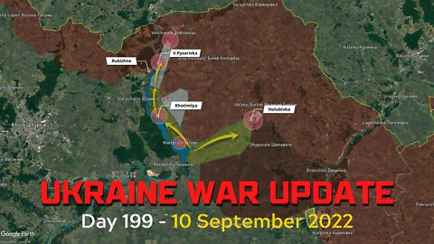 Kharkiv Counter-Offensive -Ukraine continues progress in the north-New counter-offensive in Luhansk?