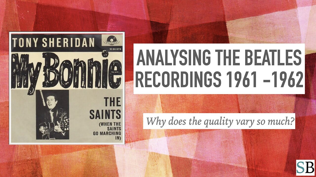 Analysing The Beatles' Recordings 1961 - 1962