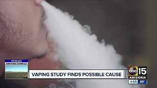 Vaping study shows illnesses most likely caused by "toxicity"