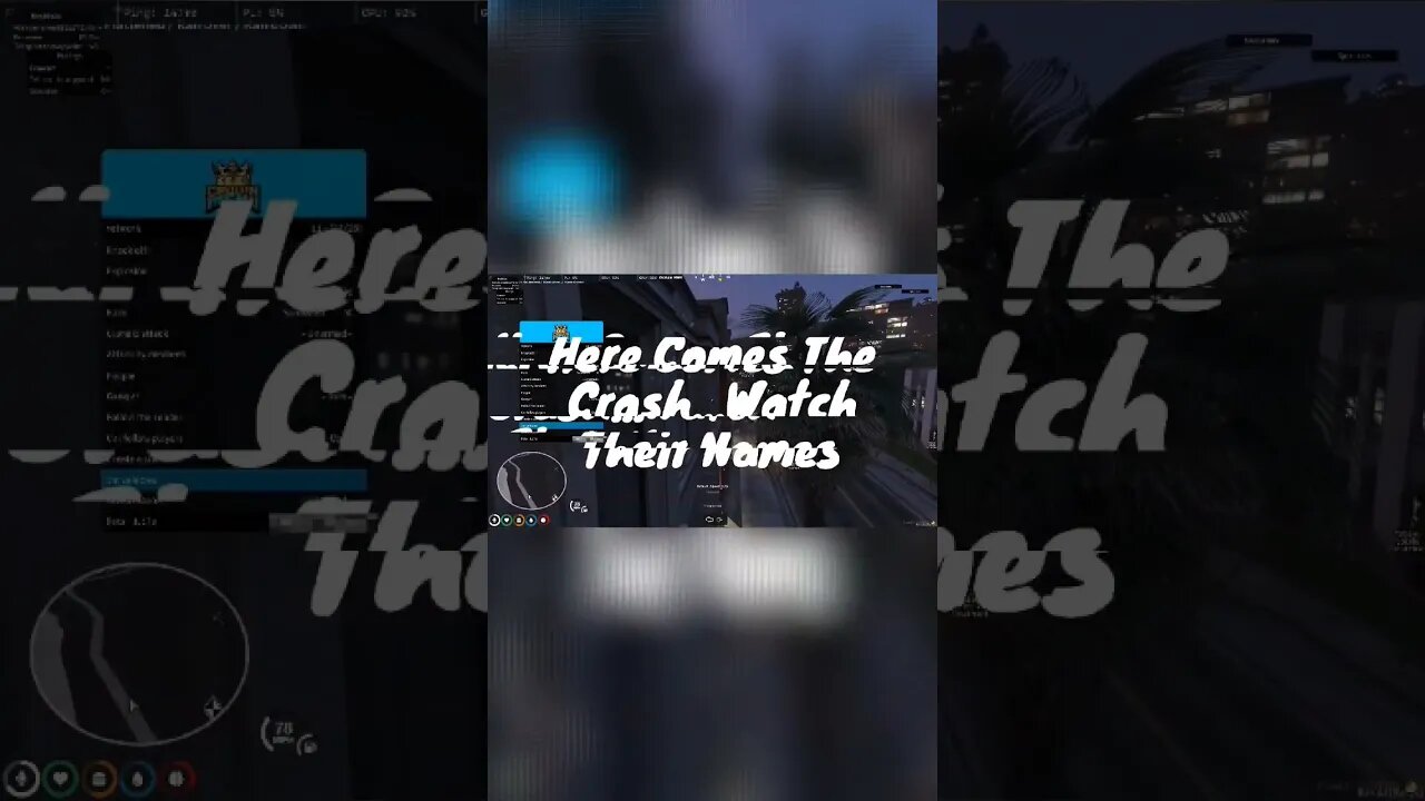 Crashing Admins in GTA, full vid on channel.