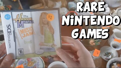 At Flea Market Looking For Rare Nintendo Gameboy Games! - ABrandonToThePast