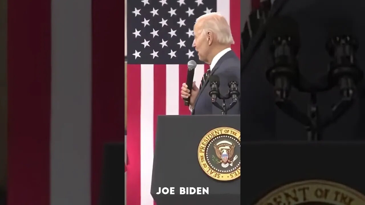 Biden, I Could Have Been An All American Man